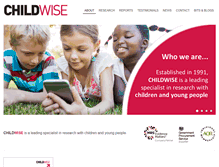 Tablet Screenshot of childwise.co.uk